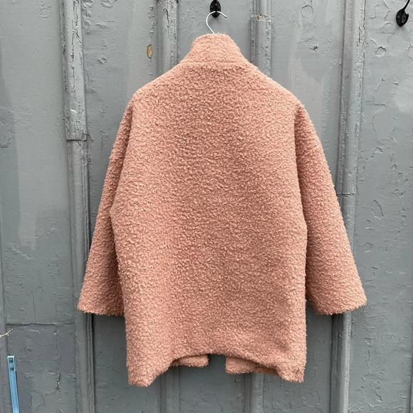 Horses Atelier Pink Boucle  Patch Pocket Coat, size 1 (small) - Picture 8 of 12